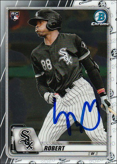 Luis Robert Chicago White Sox Autographed Signed Jersey SWATCH 16x20 . —  SidsGraphs